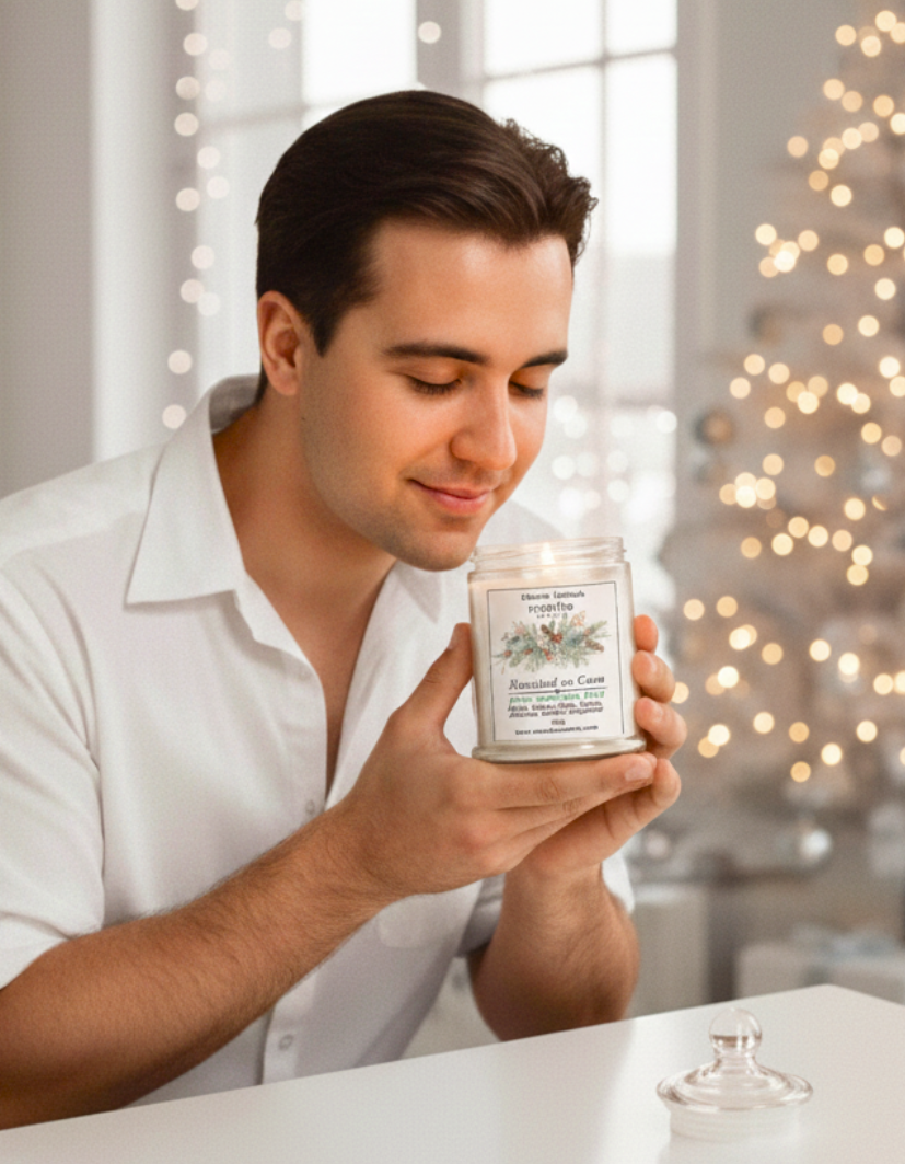Vela aromática Navidad en Casa | Aroma fresco y amaderado