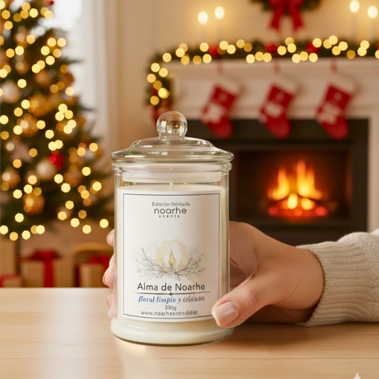 Alma de Noarhe – Vela Aromática Suave y Elegante | Colección Magia en Navidad