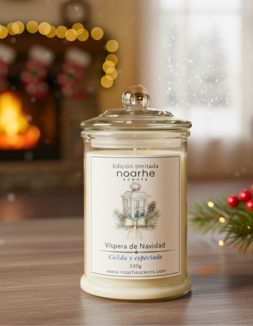 Víspera de Navidad – Vela Aromática Navideña
