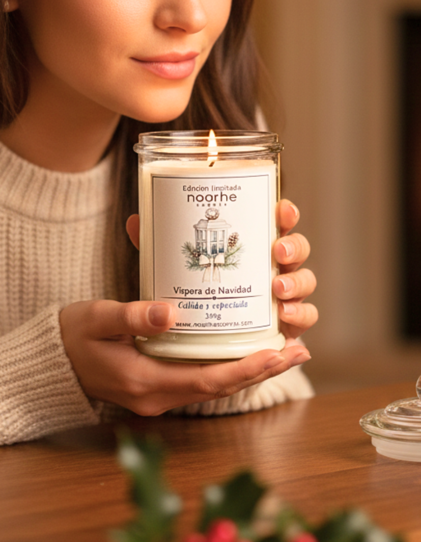 Víspera de Navidad – Vela Aromática Navideña