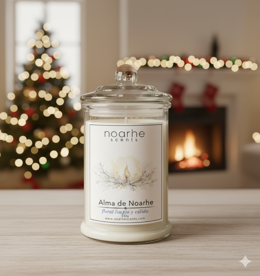 Alma de Noarhe – Vela Aromática Suave y Elegante | Colección Magia en Navidad